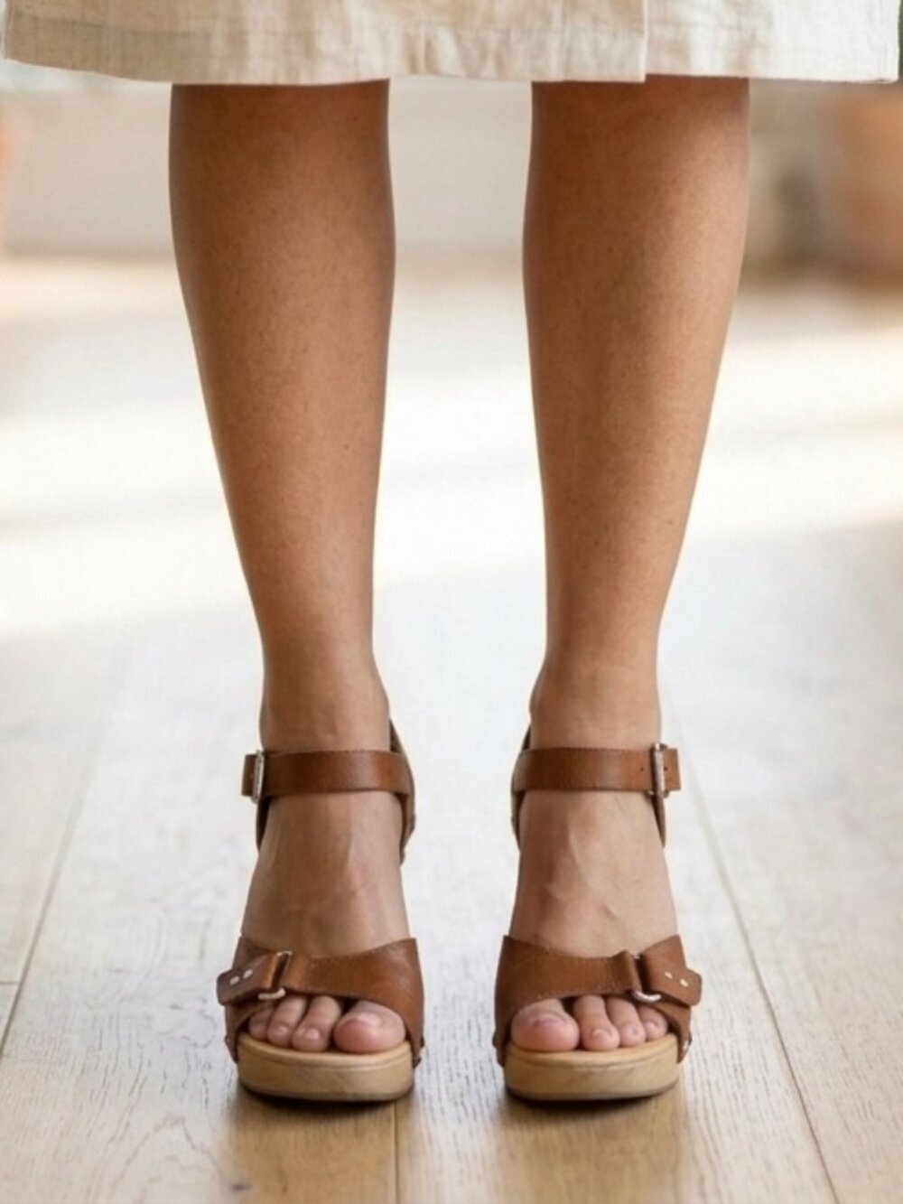 Michael Kors Leather Heels Sandals